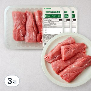 한돈 안심 장조림용 (냉장), 800g, 3개