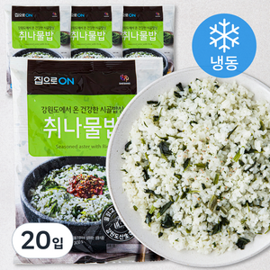 집으로온 취나물밥 (냉동), 230g, 20입