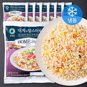 청정원 호밍스 대게와 랍스터 볶음밥 (냉동), 210g, 8개