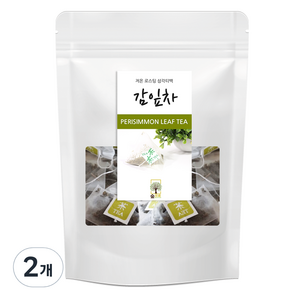 숲으로허브 감잎차 삼각티백, 1g, 100개입, 2개