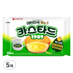 롯데카스타드 오리지널, 230g, 5개