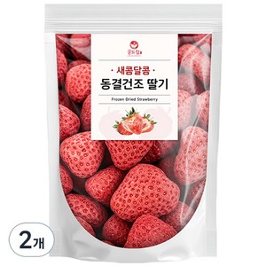 굳드림 동결건조 딸기, 2개, 100g