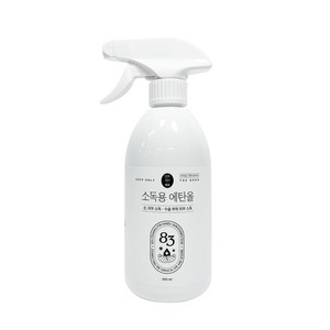 정말싫다 청솔 소독용 에탄올, 1개, 500ml