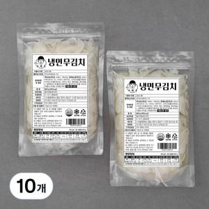 스가홍 냉면 무김치, 800g, 10개