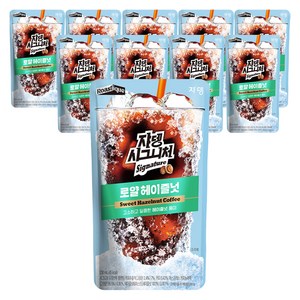 시그니처 로얄 헤이즐넛 커피음료, 230ml, 10개