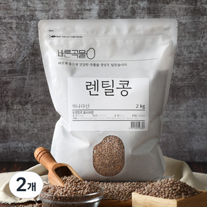 두보식품 바른곡물 렌틸콩, 2kg, 2개