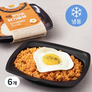 맛있는 닭가슴살 김치볶음밥 (냉동), 195g, 6개