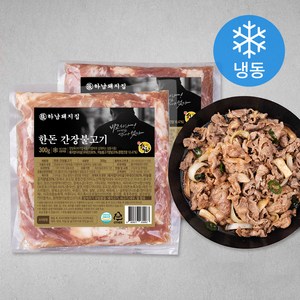 하남돼지집 한돈 간장 불고기 (냉동), 300g, 2개