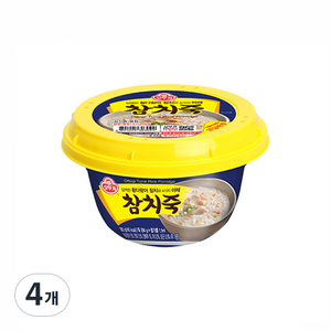 오뚜기 참치죽, 285g, 4개