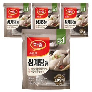 하림 삼계탕, 4개, 900g