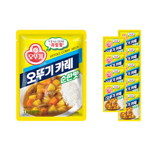 오뚜기 카레 순핫맛, 1kg, 10개