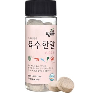 토종마을 마마코인 육수한알 30정, 120g, 1개