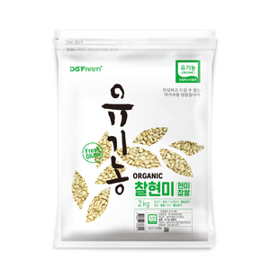 대구농산 유기농 찰현미, 2kg, 1개