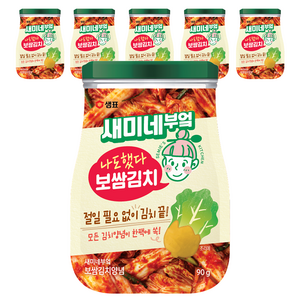 새미네부엌 보쌈김치 양념, 90g, 6개