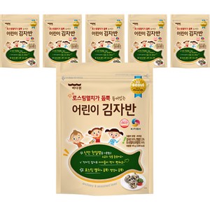 바다원 어린이 김자반 40g, 6개, 오리지널