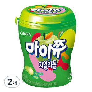 크라운 마이쮸 용기 사과, 110g, 2개