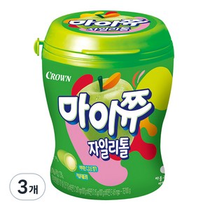 크라운 마이쮸 용기 사과, 110g, 3개