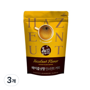 쟈뎅 까페모리 헤이즐넛향 인스턴트커피 리필형, 150g, 3개, 1개입