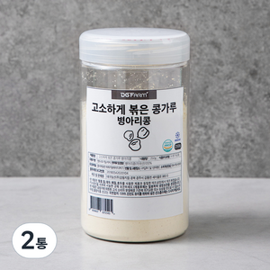 대구농산 고소하게 볶은 콩가루 병아리콩, 250g, 2통