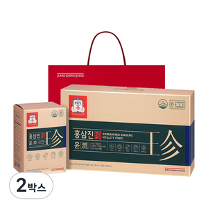 정관장 홍삼진윤 + 쇼핑백, 30회분, 1.2L, 2박스