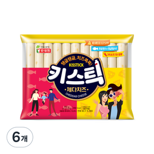 롯데푸드 키스틱 소시지, 550g, 6개