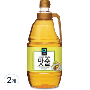 청정원 맛술, 1.8L, 2개