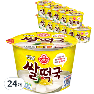 오뚜기옛날 쌀떡국, 166.6g, 24개