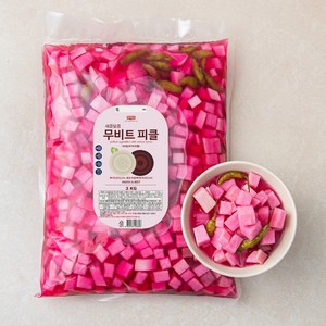 나무새 새콤달콤 무비트 피클, 3kg, 1개