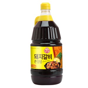 오뚜기 돼지갈비 큰 양념, 2.2kg, 1개