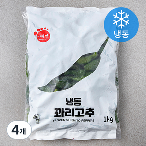 마당발 중국산 꽈리고추 (냉동), 1kg, 4개