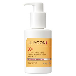 [비건라이프] 일리윤 저자극 이지워시 선크림 SPF50+ PA++++, 150ml, 1개
