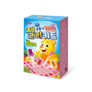 브래드가든 곰돌이 젤리키트, 120g, 1개