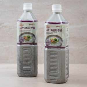 곰곰 국산 흑임자 콩물, 1L, 2개