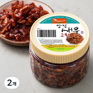 강경신안 양념새우조림, 400g, 2개