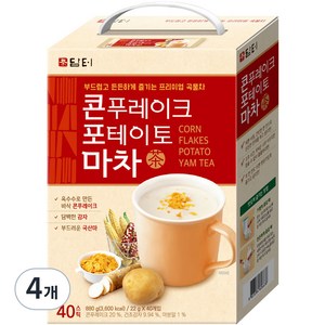 담터 콘푸레이크 포테이토 마차, 22g, 40개입, 4개