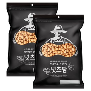 넛츠팜 로스티드 피넛, 800g, 2개