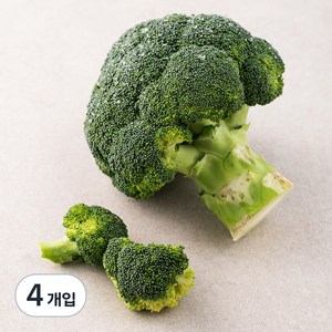 국내산 친환경 브로콜리, 1개입, 4개