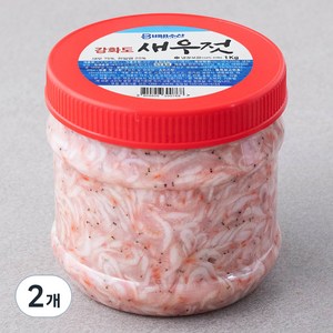 비비수산 강화도 국내산 새우젓, 2개, 1kg