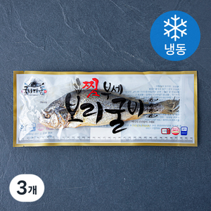 굴비다움 찜보리굴비 부세 (냉동), 3개, 150g 내외