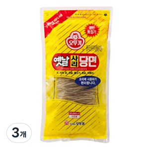 오뚜기옛날 사리 당면, 250g, 3개