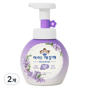 아이깨끗해 핸드워시 블루밍 퍼플, 250ml, 2개