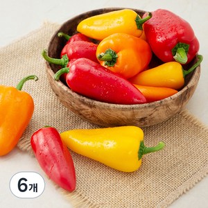 국내산 미니 파프리카, 300g, 6개