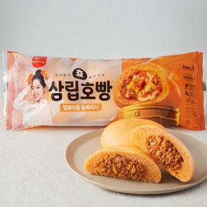 삼립호빵 발효미종 듬뿍피자 호빵 4개입, 380g, 1개