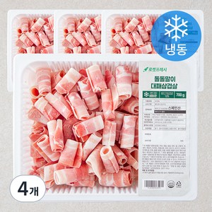 돌돌말이 대패삼겹살 (냉동), 700g, 4개