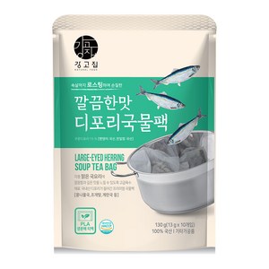 강고집 깔끔한맛 디포리 국물팩 10p, 130g, 1개