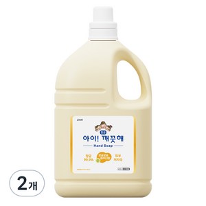 아이깨끗해 향균 폼 핸드솝 순, 4.5L, 2개