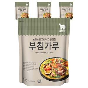 곰표 부침가루, 1kg, 4개