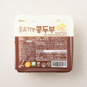 곰곰 유기농 두부, 300g, 1개