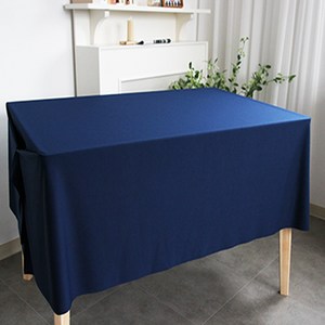 생활방수 테이블보, NAVY, 330 x 155cm, 1개