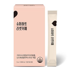 슈퍼하트 리셋카페 다이어트 커피, 84g, 1개